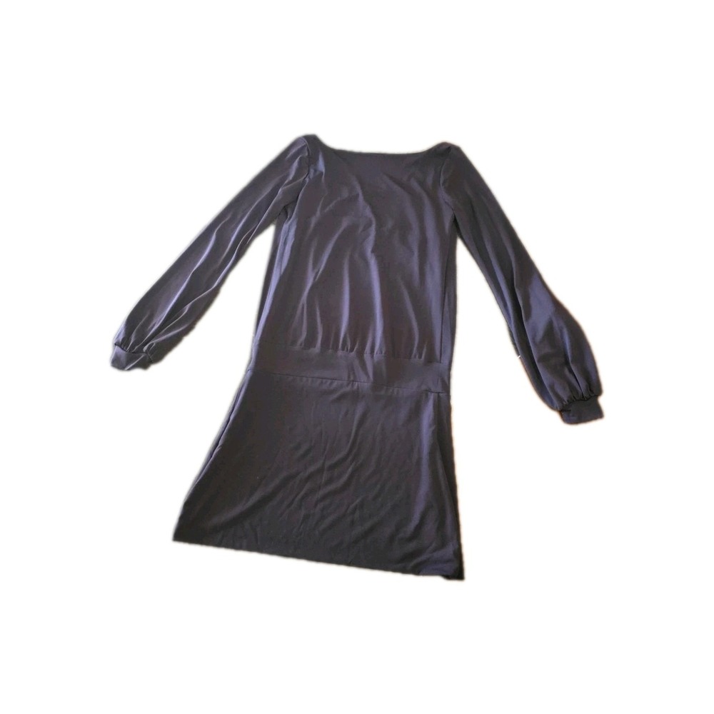 OLIAN Maternity Women's Long Sleeve Blouson Dress X-Small Brown - Picture 2 of 3